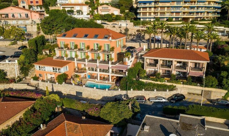 Hotel La Flore Villefranche-sur-Mer Bagian luar foto