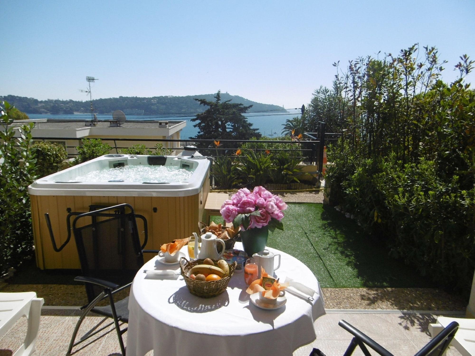 Hotel La Flore Villefranche-sur-Mer Bagian luar foto