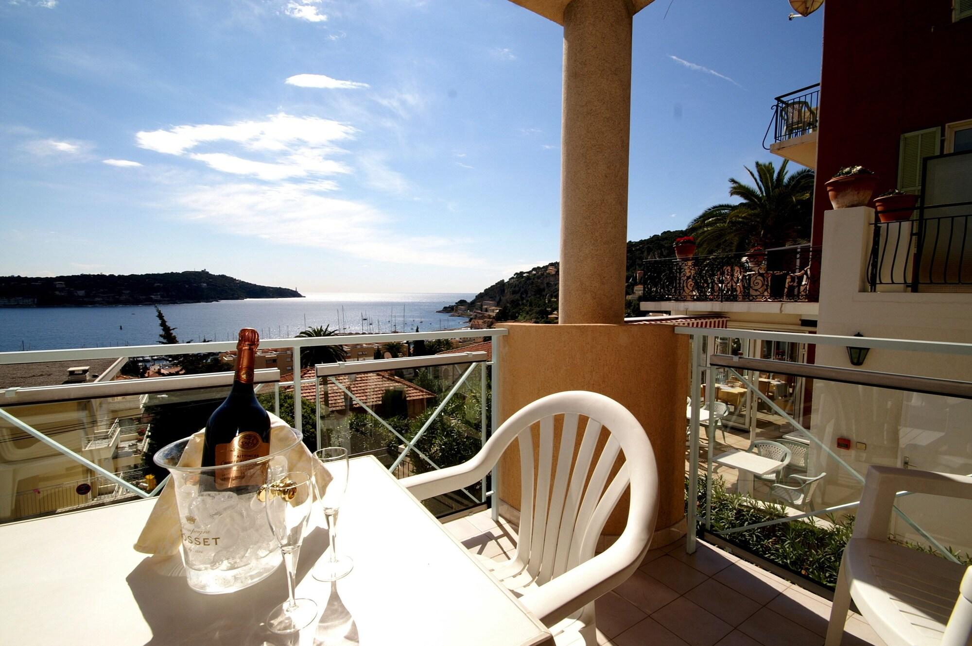 Hotel La Flore Villefranche-sur-Mer Bagian luar foto